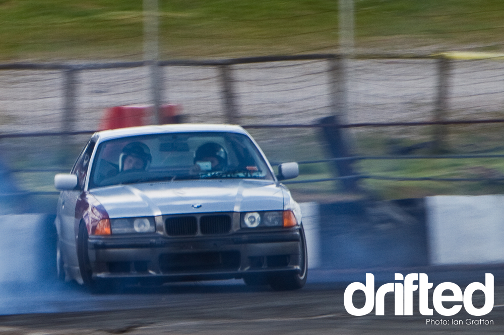 Mike Gaynor kissing the steel in his E36 coupe Mike is probably best known 