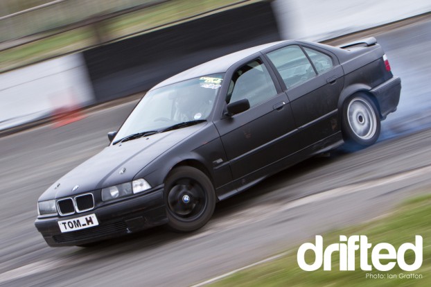 Tom H and his E36 4door both know the way round Buxton pretty well