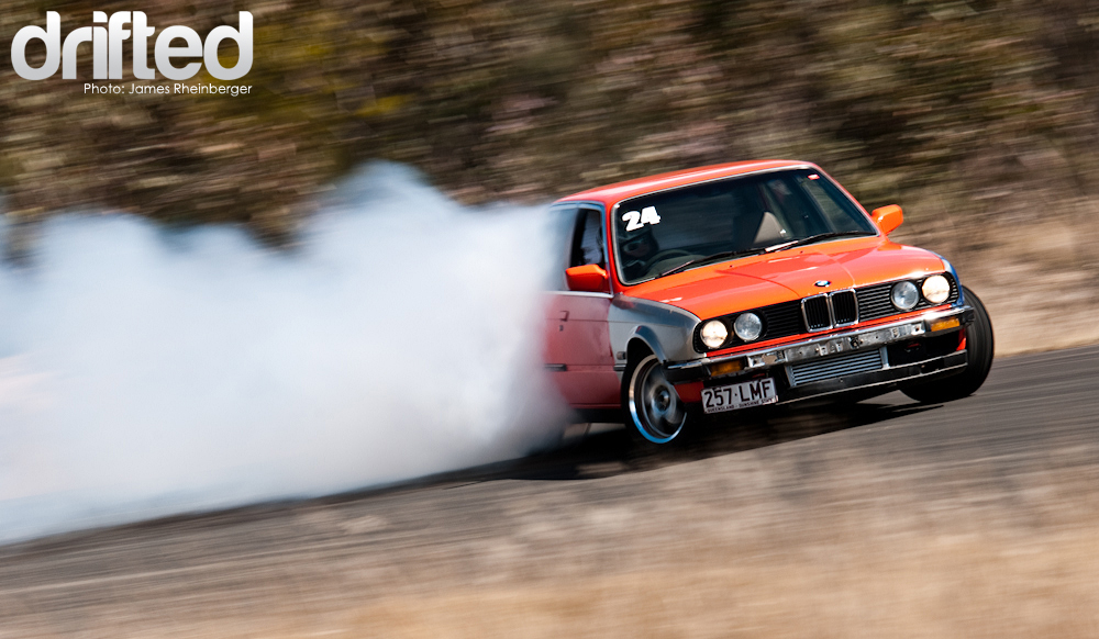 Stadium Drift Pro Tour l Stanthorpe Callum drives this E30 BMW fitted with