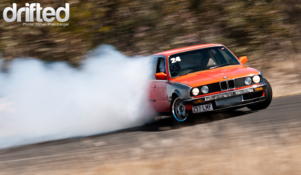 Stadium Drift Pro Tour l Stanthorpe Callum drives this E30 BMW fitted with 