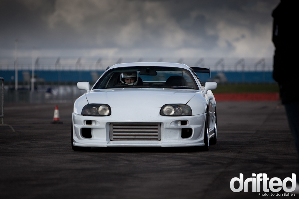 Marcin Mucha gained a Semi Pro license in his very clean White Supra