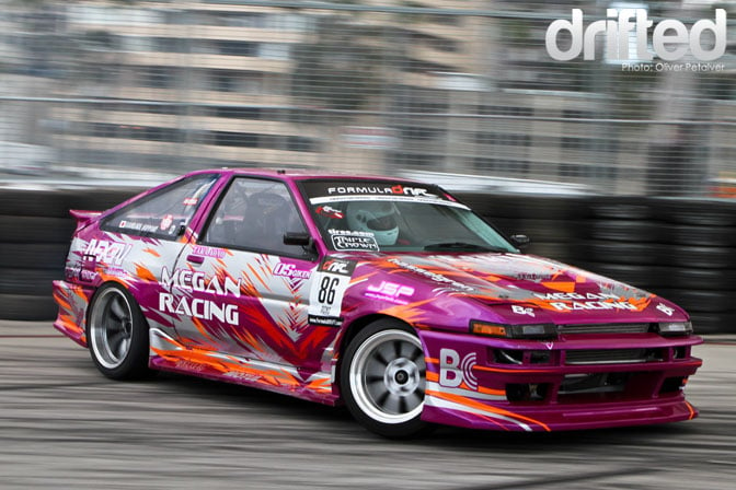 Taka Aono AE86 Megan Racing Long Beach