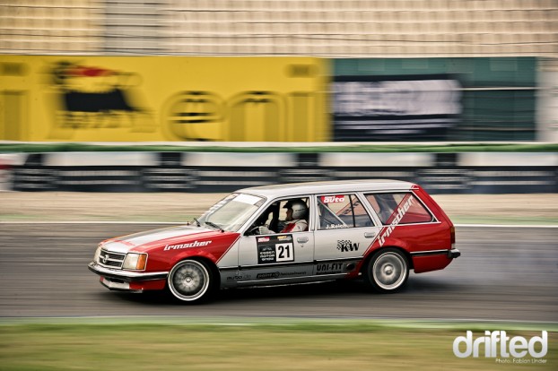  built for drifting but does it very well Opel Commodore Jochen Reich