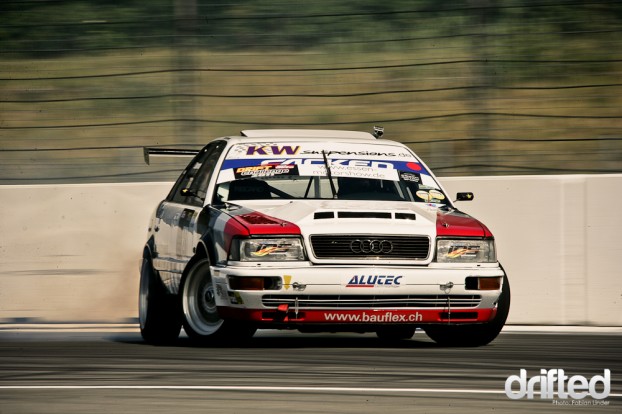 Audi Drift V8 Swap The swiss driver Florian Zimmermann wanted something 