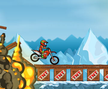 Moto X3M 4 Winter Extreme Race