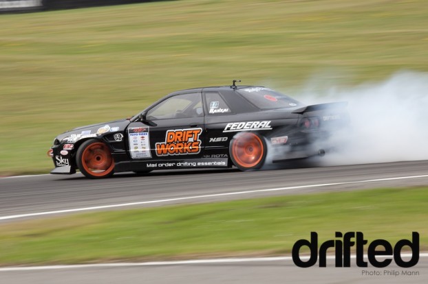 Driftworks R32 at Brands Hatch