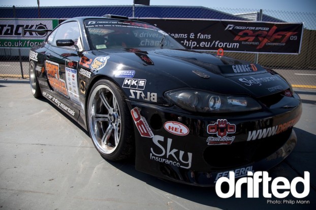 Driftworks S15 at Silverstone