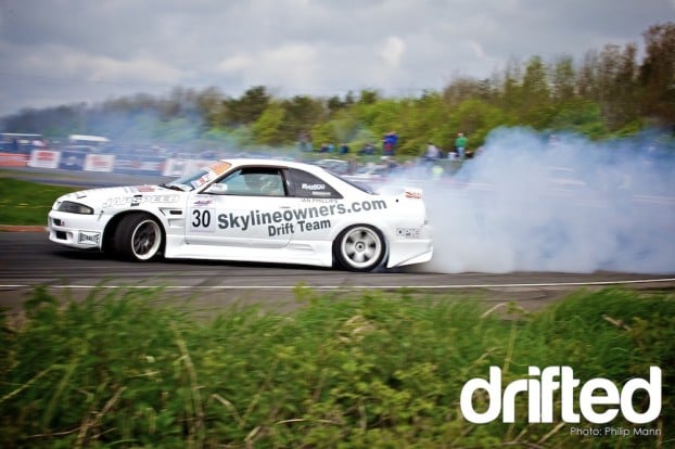 Nissan R33 at Llandow