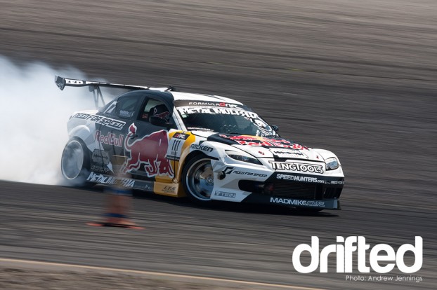 Mike Whiddet's Mazda RX-8 drift