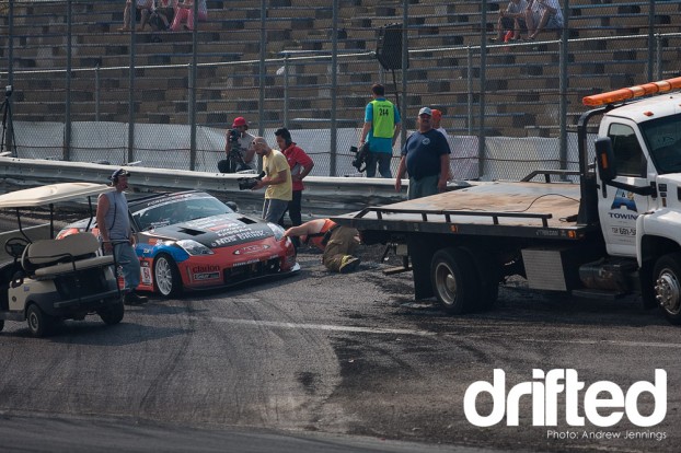 Chris Forsberg's Crash at Wall