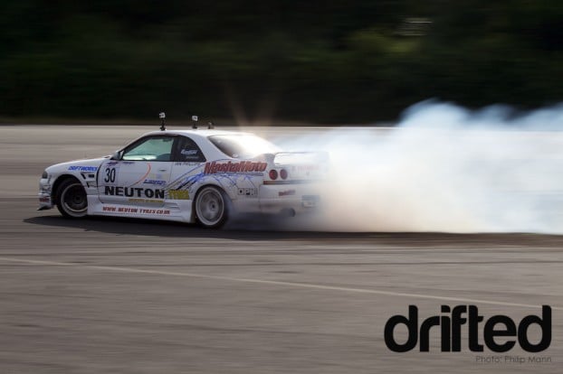 Ian taking the win at donny