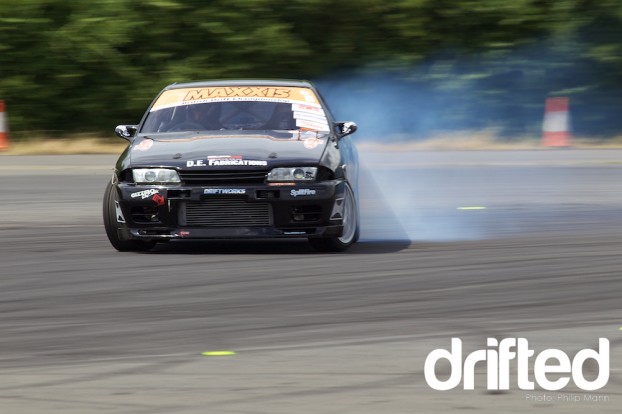 Andy is his Nissan R32