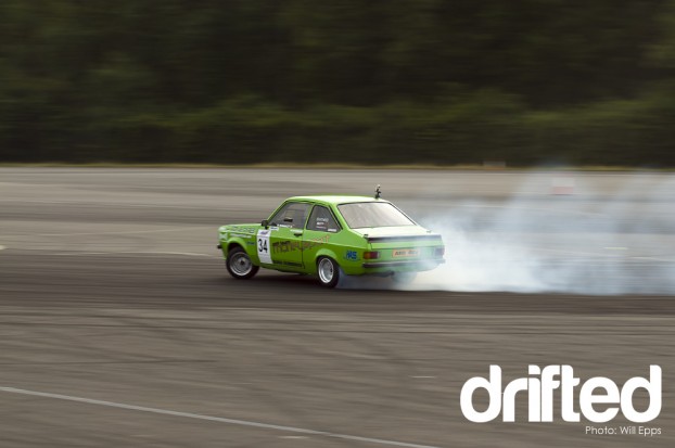 Declan Munnely Drifting MK2 Escort 2.0XE Vauxhall Engine 