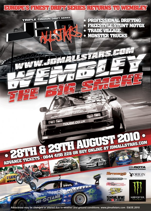 JDM Allstars Wembley 2010 Tickets Competition