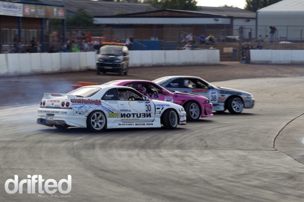 Triple drifting from BDC Weekender at Norfolk Arena