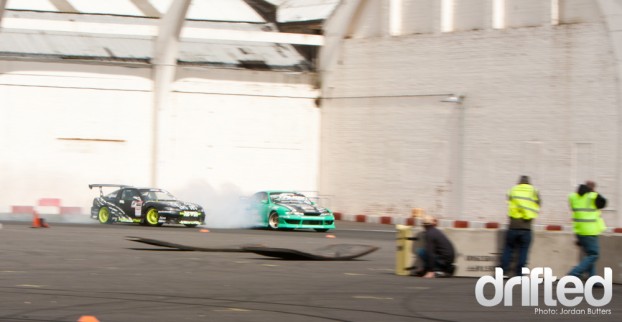 Falken Wander vs Nigel Colfer drifting