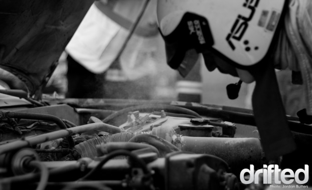 Engine car fire