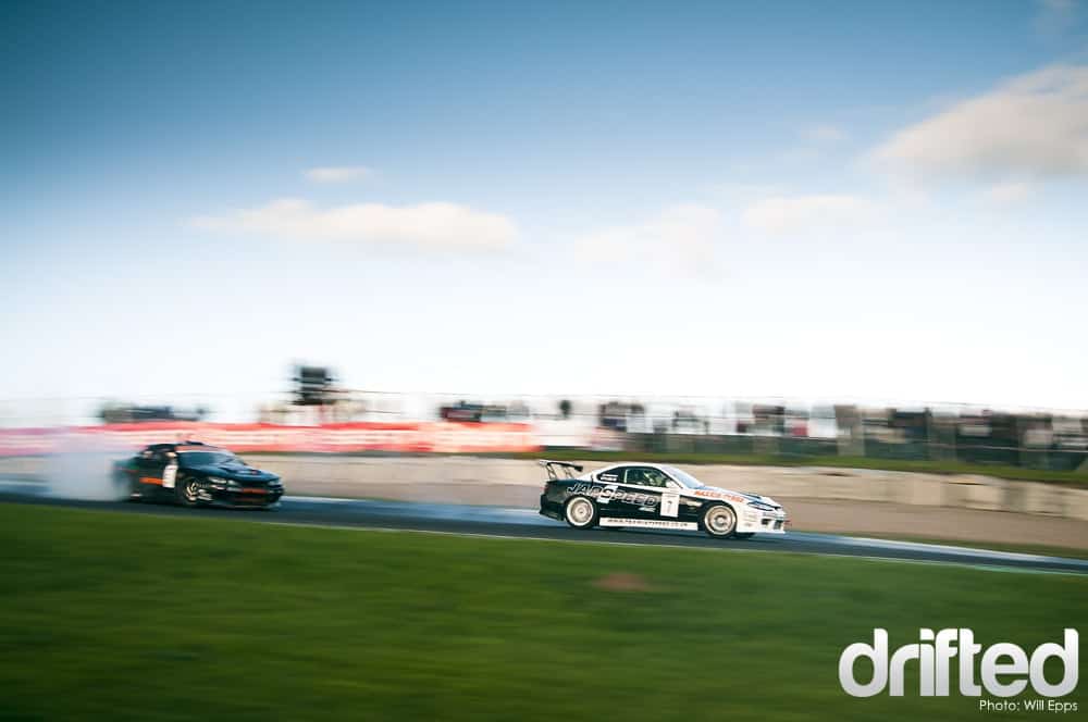 Phil Morrison vs Danny Eyles Driftworks Japspeed Nissan silvia 2jz conversion