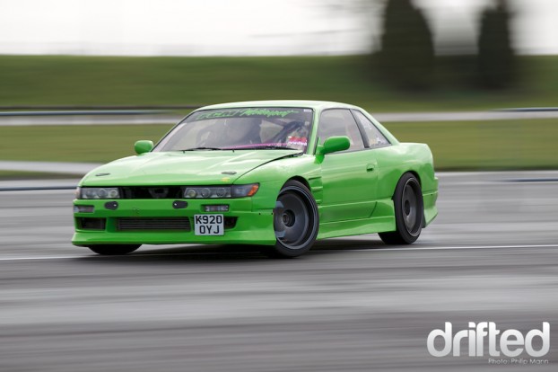 Silvia Drift Green bright Colour