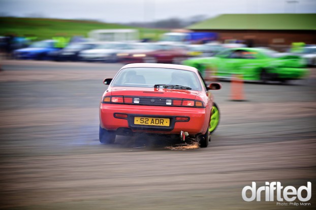 Nissan S14a at Santa Pod