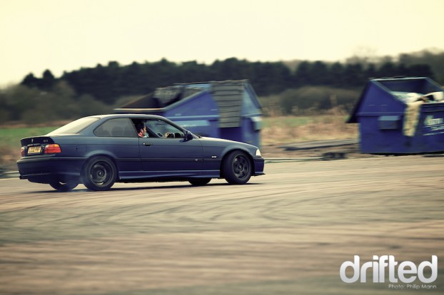 BMW E36 at Santa Pod