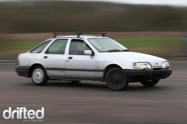 Ford Sierra at Santa Pod