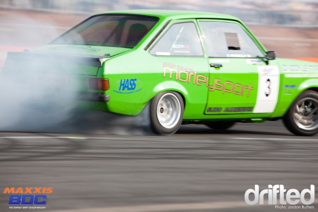 Ford Escort sideways