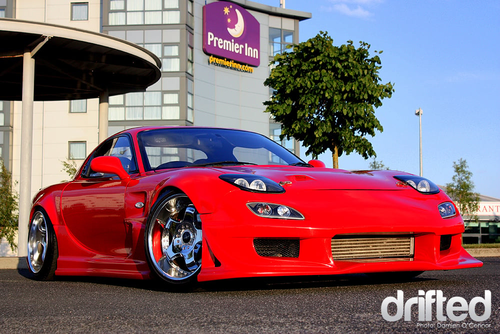 red mazda rx7