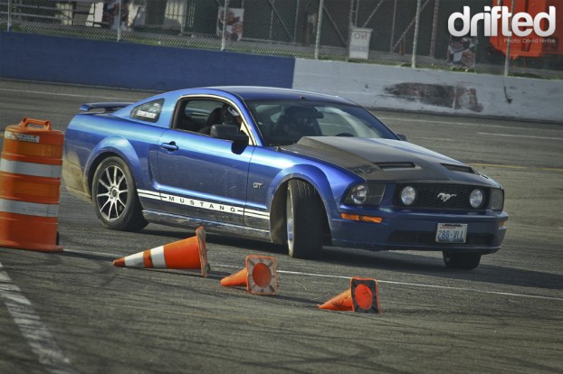 Sean Winkler evergreen drift school ford mustang