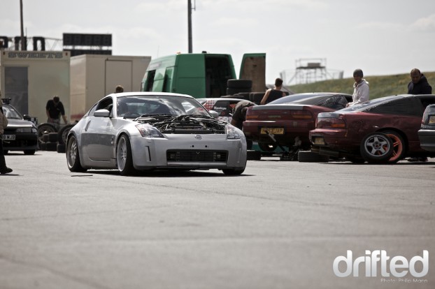 Stillen Supercharged 350Z at Santa Pod