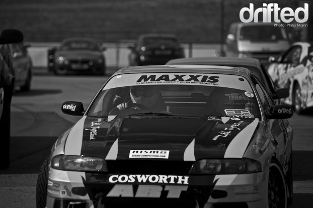 BDC Spec Nissan R33 at Santa Pod DWYB