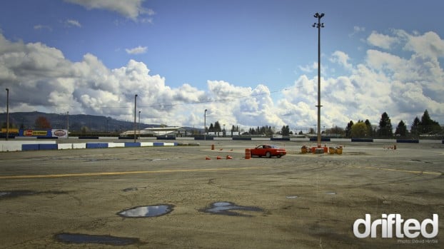 evergreen drift school track course