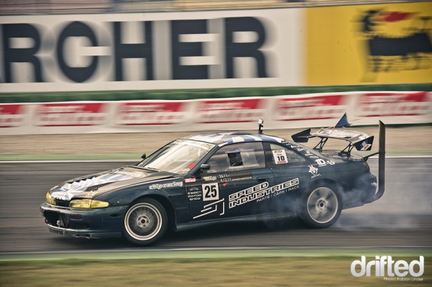 Alain Thomet Driftchallenge Hockenheim Nissan S14 bosozoku exhaust