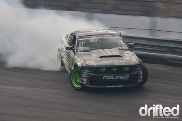 Vaughn Gittin Jr. Falken Tire Ford Mustang