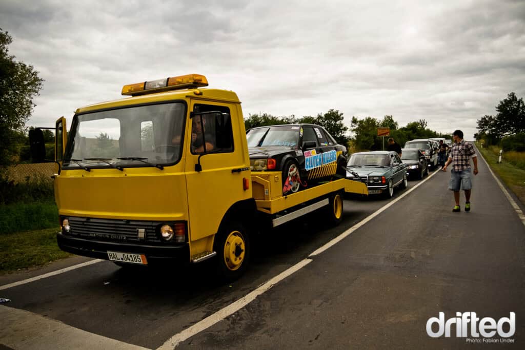 EVENT: XS Carnight Drift Demo - Image Our roadtrain to dresden