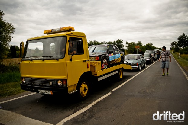 Our roadtrain to dresden