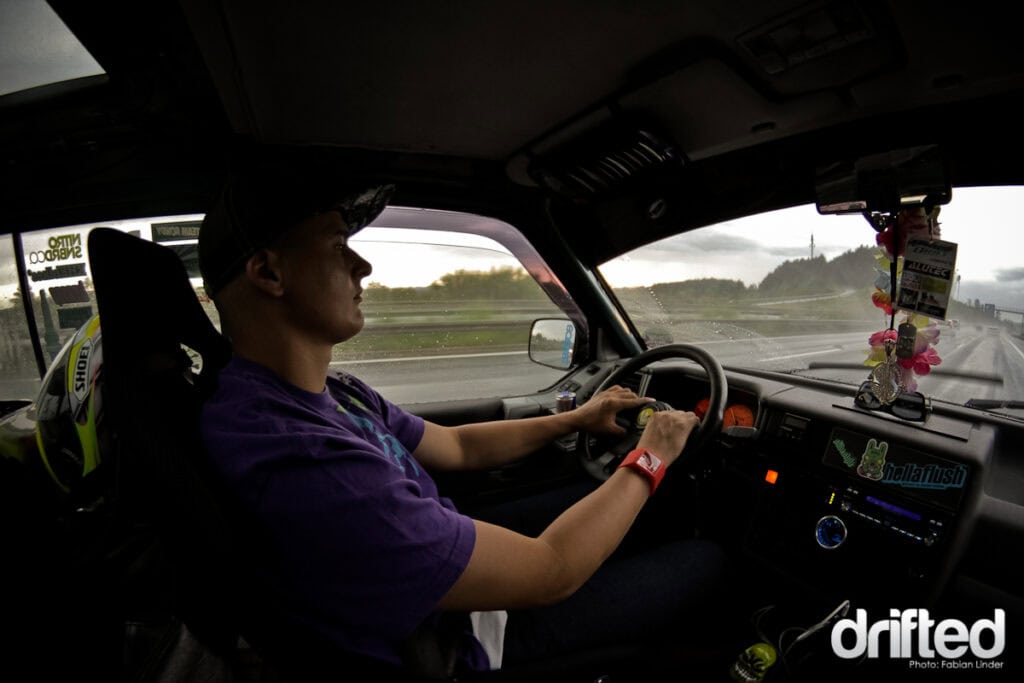 EVENT: XS Carnight Drift Demo - Image Pierre Tucholka in his bangbus