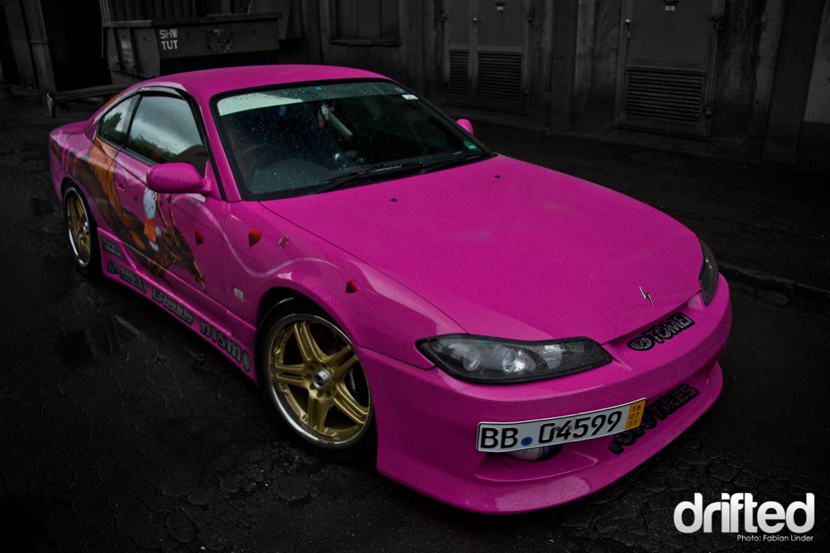 Nissan 200SX S15 Hello Drift Kitty