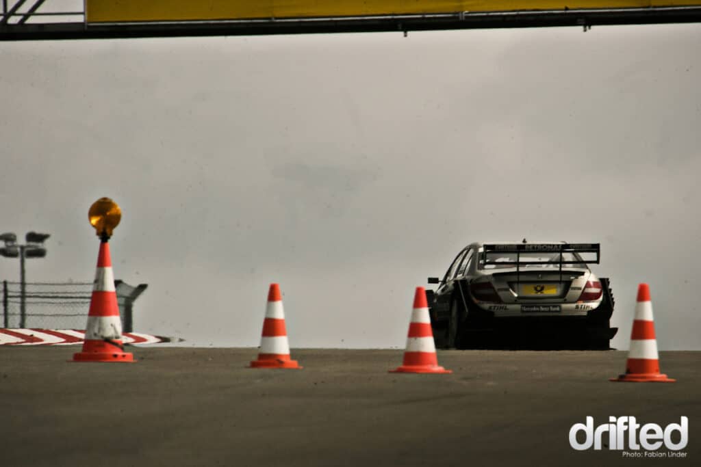 Bruno Spengler won the DTM race at the N&uuml;rburgring, seven Mercedes on the first ten places