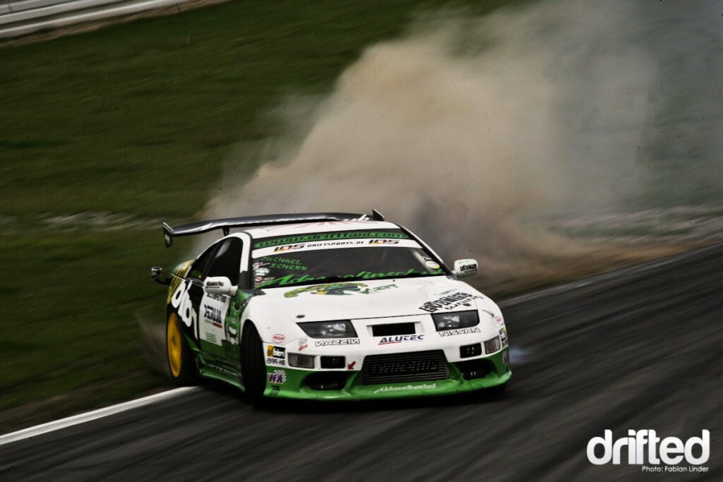 Michael Scherr is still not lucky with the setup but he&acute;s on the best way to a reliable and top five car