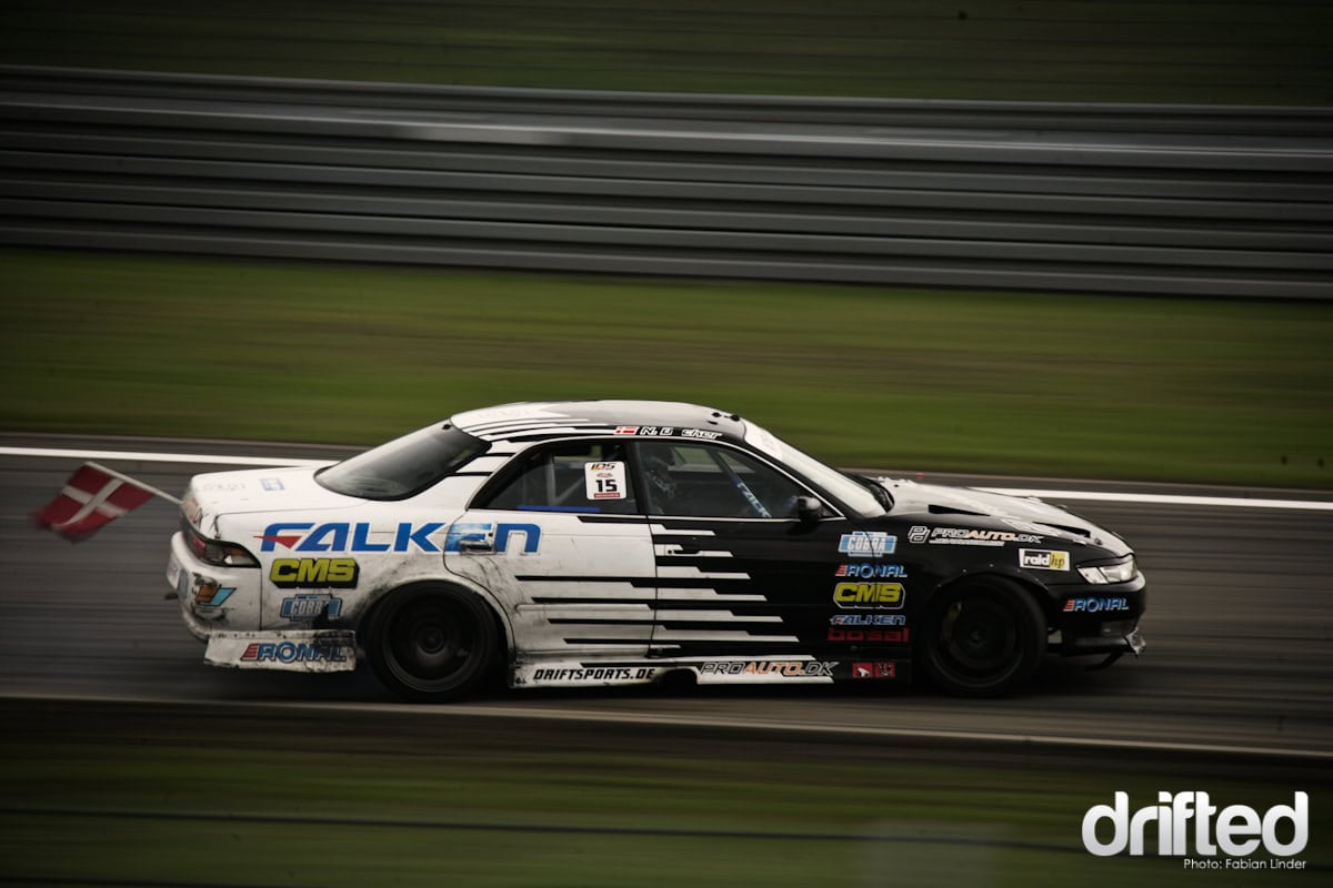 EVENT: IDS Round 5: The Ring: Part II - Image The next danish driver: Niels Becker, member of Team Falken Denmark in his Chaser