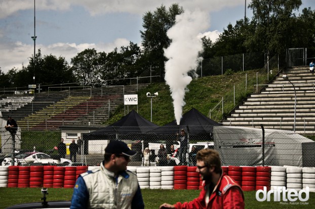 The danish guys celebrated their second place with the misuse of a fire extinguisher