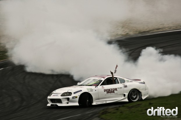 Another impressive cloud produced by the Supra