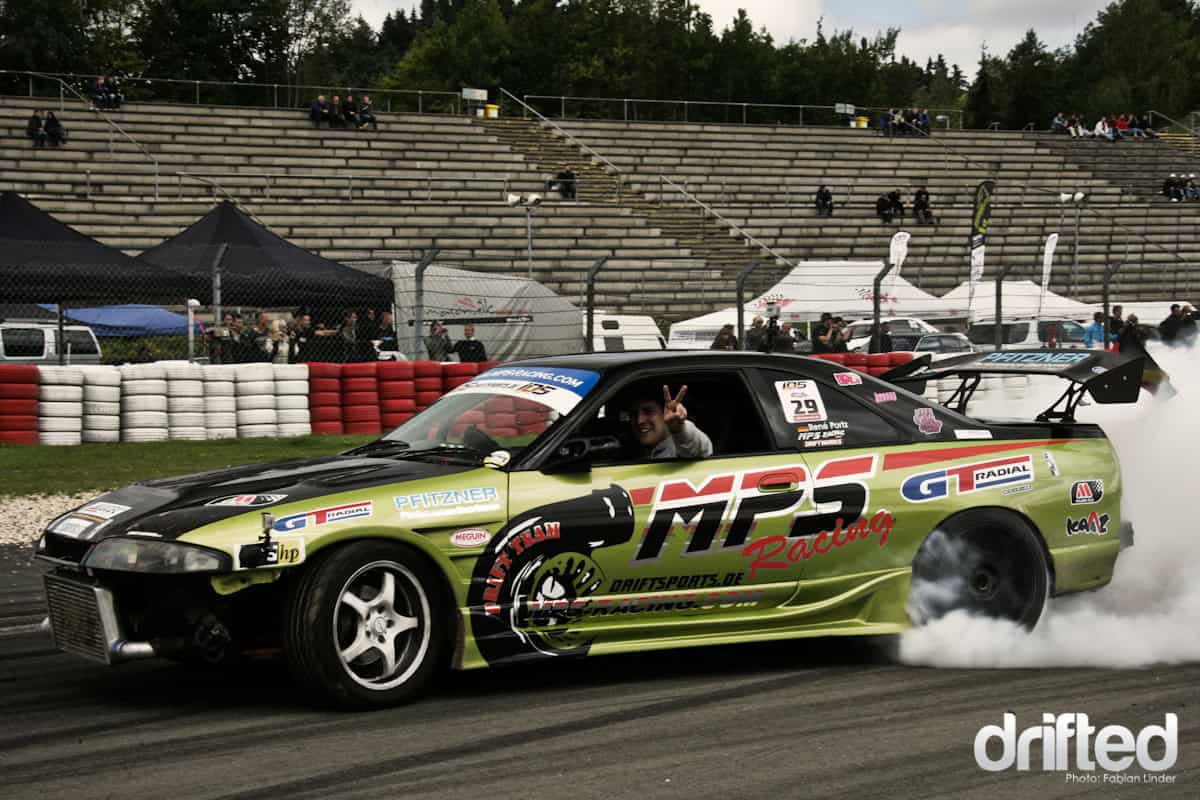 EVENT: IDS Round 5: The Ring: Part II - Image after the ceremony, there was one last thing to do: Burning the last set of tires