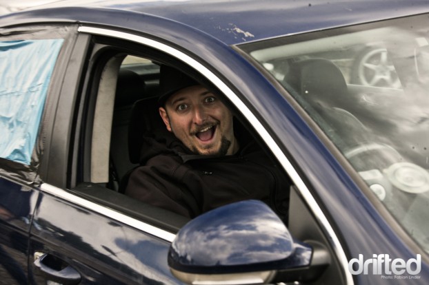 The other judge, Faruk Kugay hat much fun in his Vdub