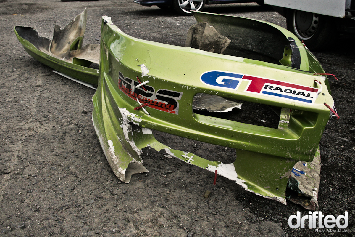 EVENT: IDS Round 5: The Ring: Part II - Image During Round 5 Rene got his new nickname: "the shredder" - no driver wrecks as many bodykits as him