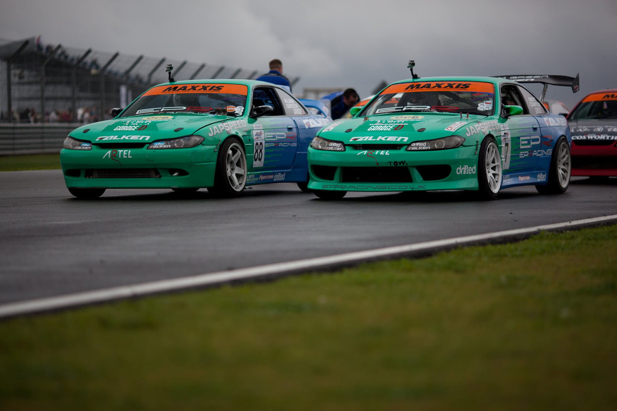 Team Falken at British Drift Championship Super Pro Round 5
