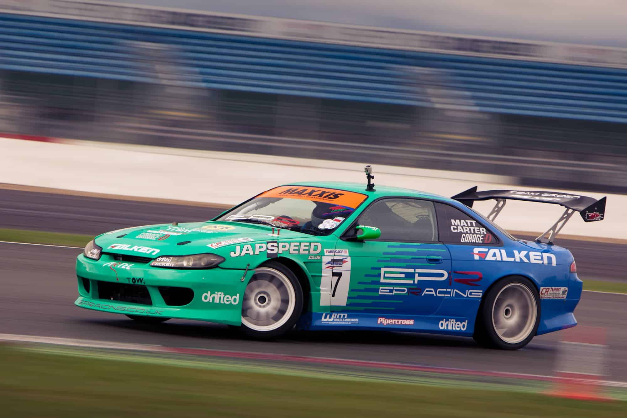 Team Falken at British Drift Championship Super Pro Round 5