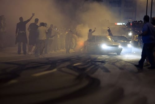 street drifting