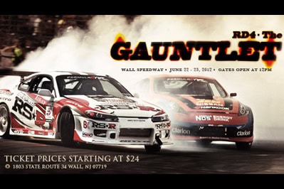 LIVESTREAM: Formula Drift 2012: Round Four: The Gauntlet